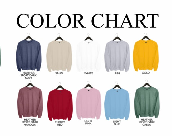 Literally freezing crewneck sweatshirt