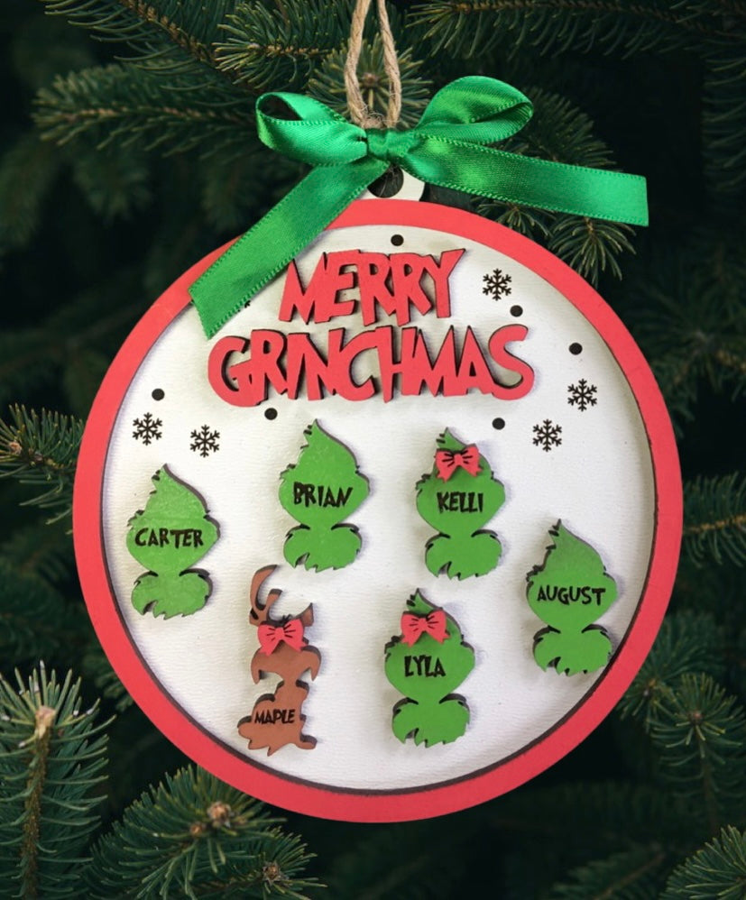 Grinch ornament