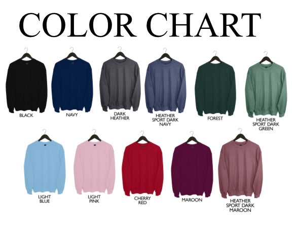 Naughty Vibes crewneck sweatshirt
