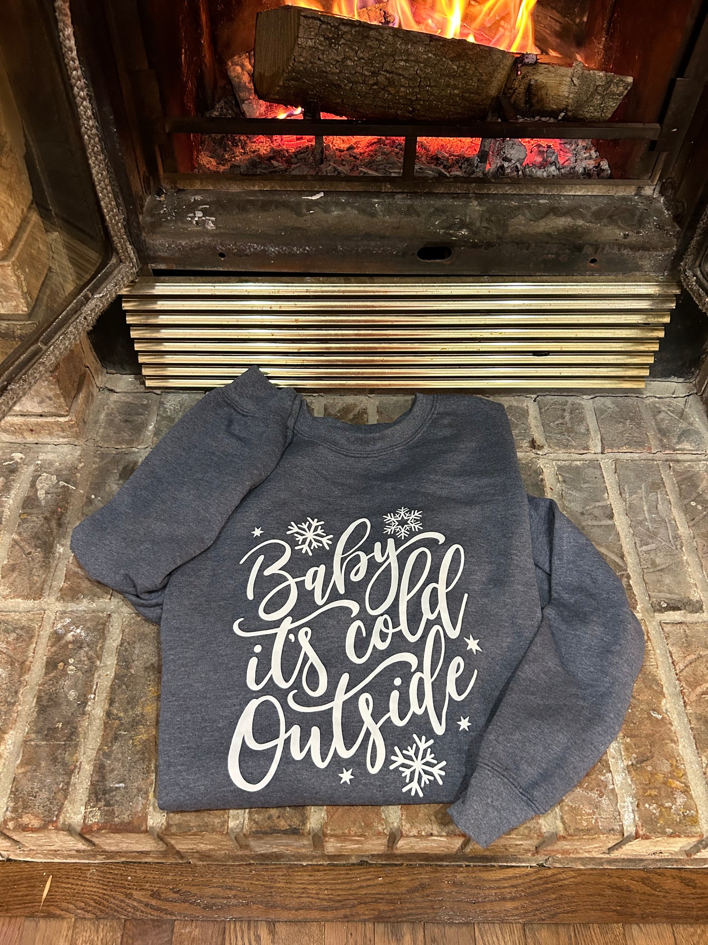 Baby its cold outside crewneck sweatshirt
