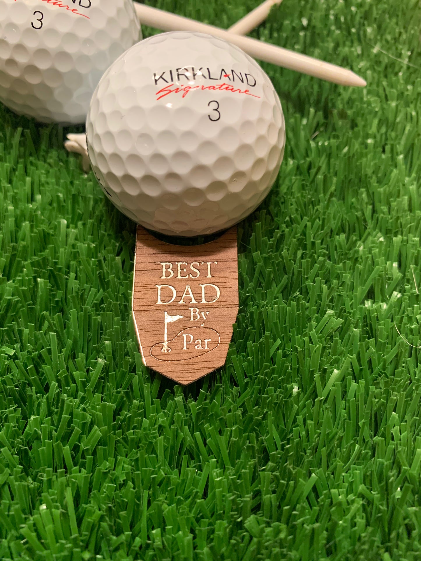 Golf divot tool and ball marker set