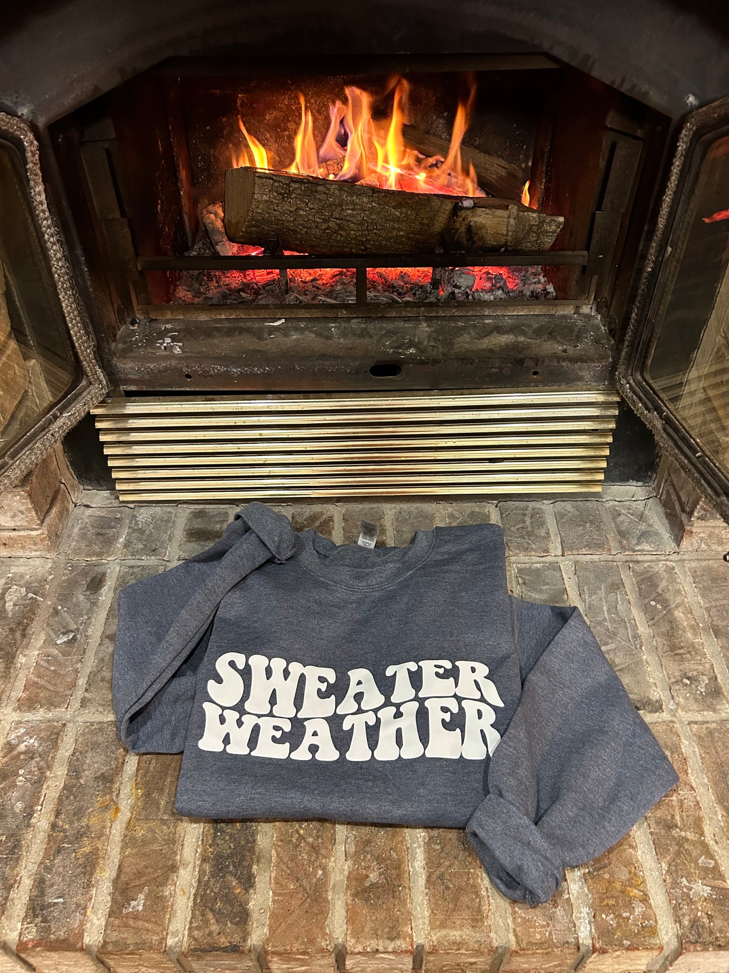 Sweater Weather crewneck sweatshirt