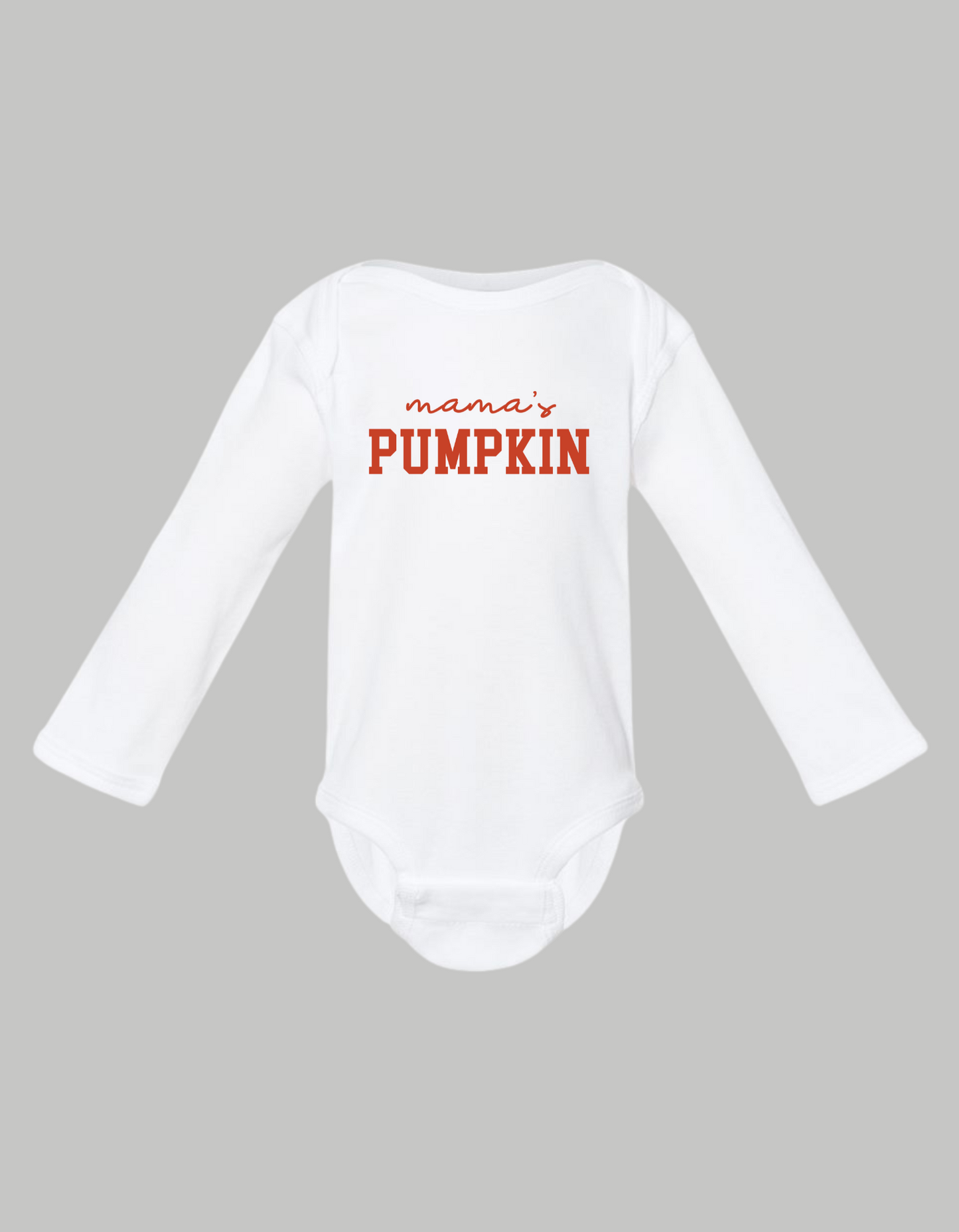 Mamas pumpkin crewneck or onesie